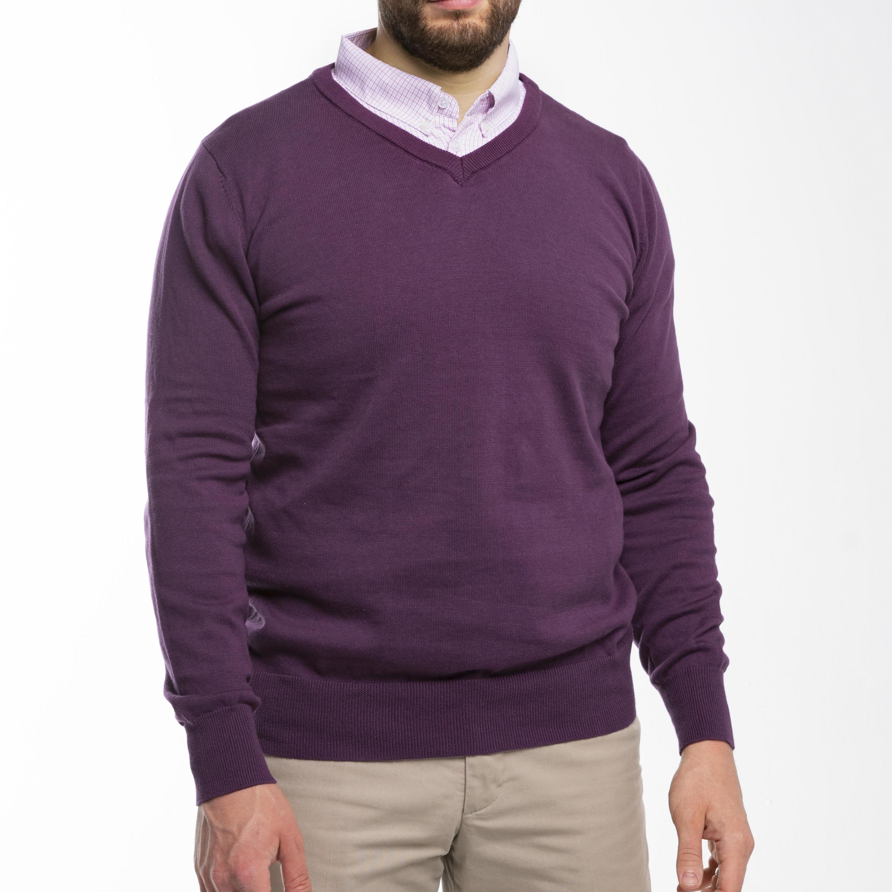 Mens sale plum sweater