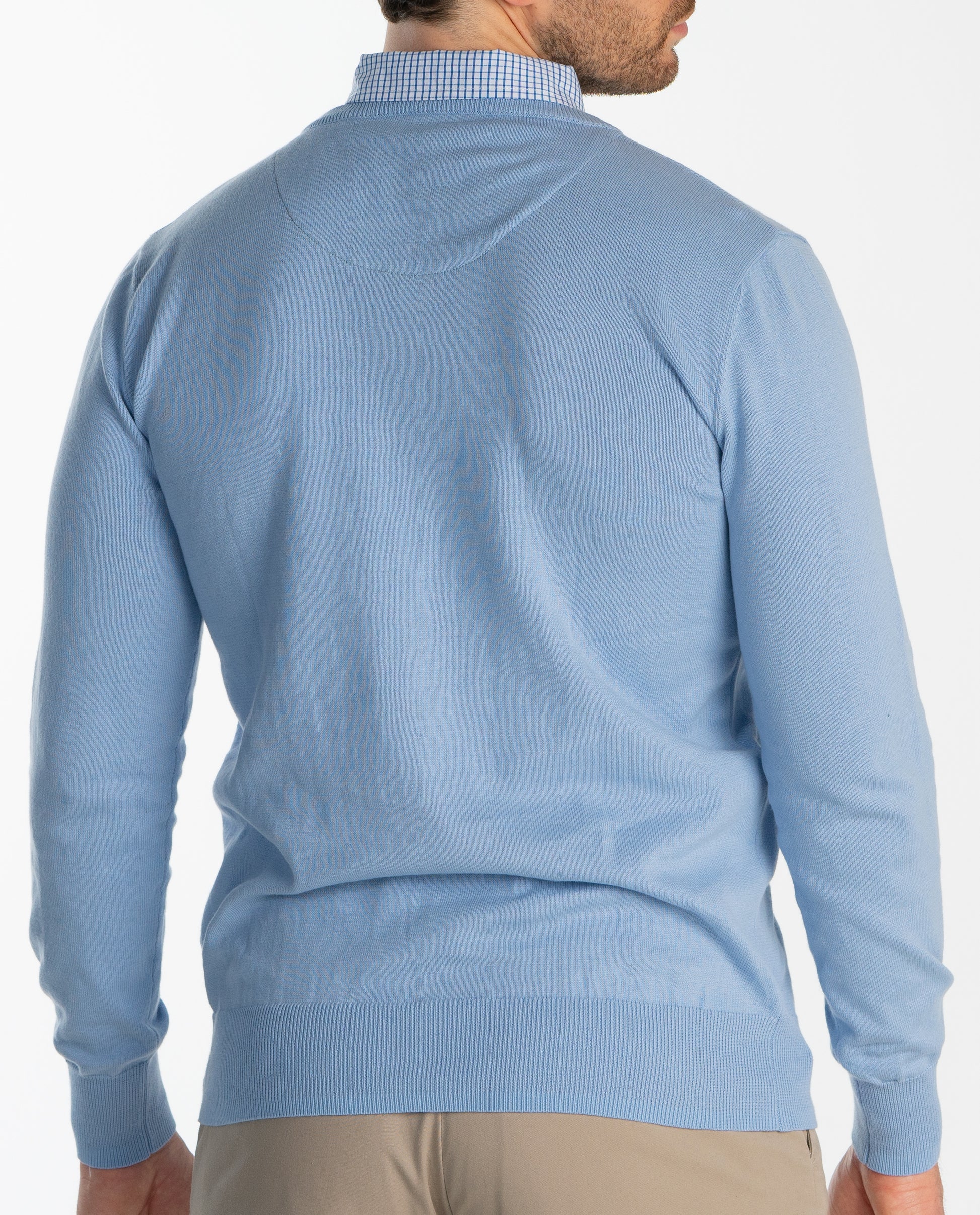 Over And Tie Blue Dress Shirt With Sweater Flying Point Apparel 2-in-1 Sweater Shirt Combo S Over And Tie Blue Dress Shirt With Sweater Flying Point Apparel 2-in-1 Sweater Shirt Combo S